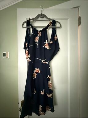 Women’s Navy Floral Dress